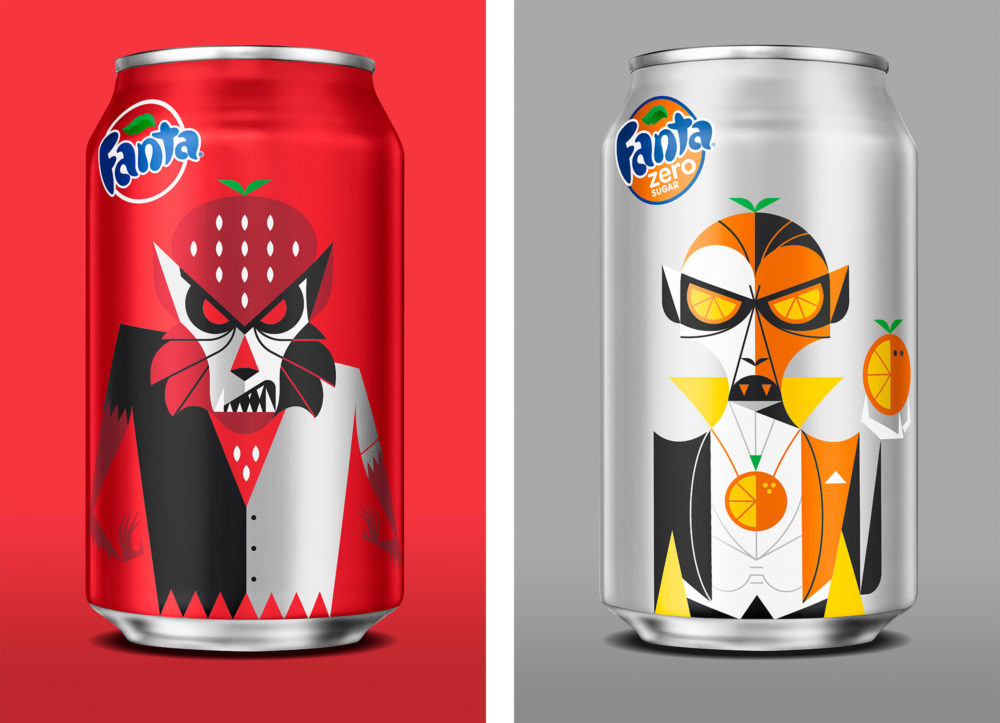 Mattson Creative Fanta Halloween Packaging