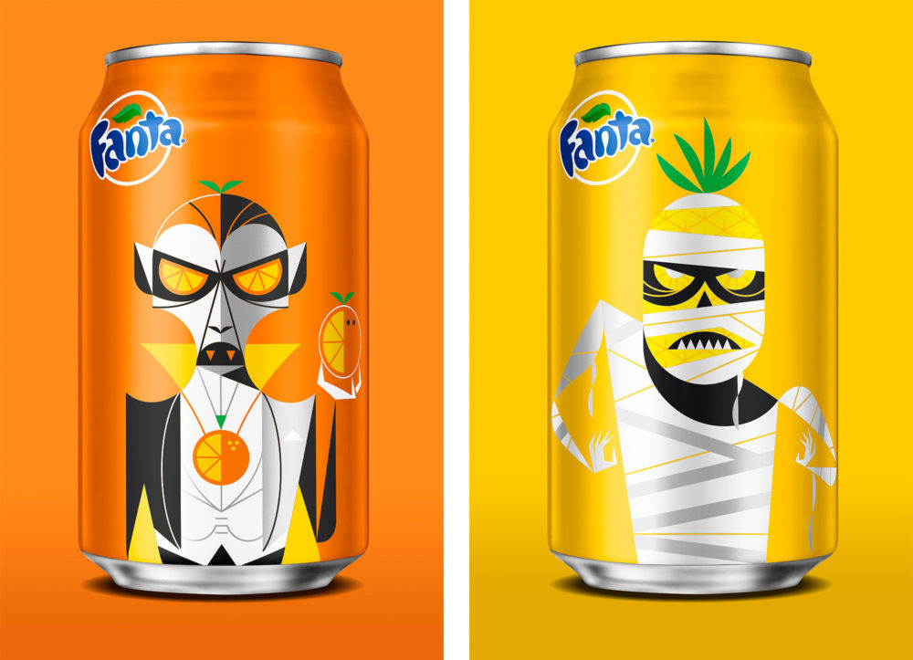 Mattson Creative Fanta Halloween Packaging